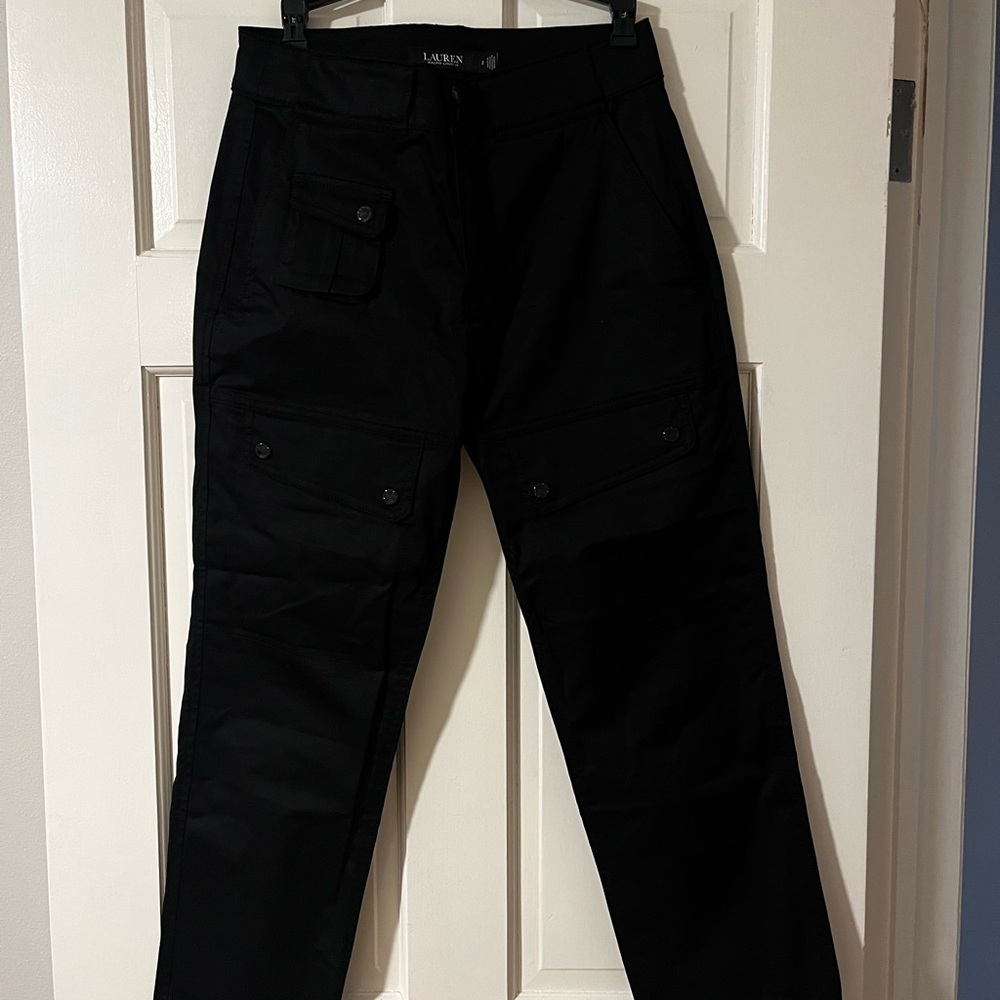 Ralph Lauren Black Men's Cargo Trousers
